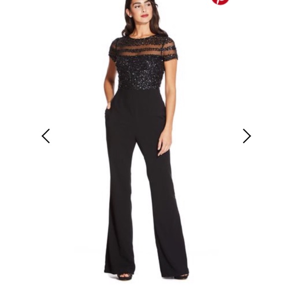 Adrianna Papell Pants - Adrianna Papell Sequin Jumpsuit 🆕
